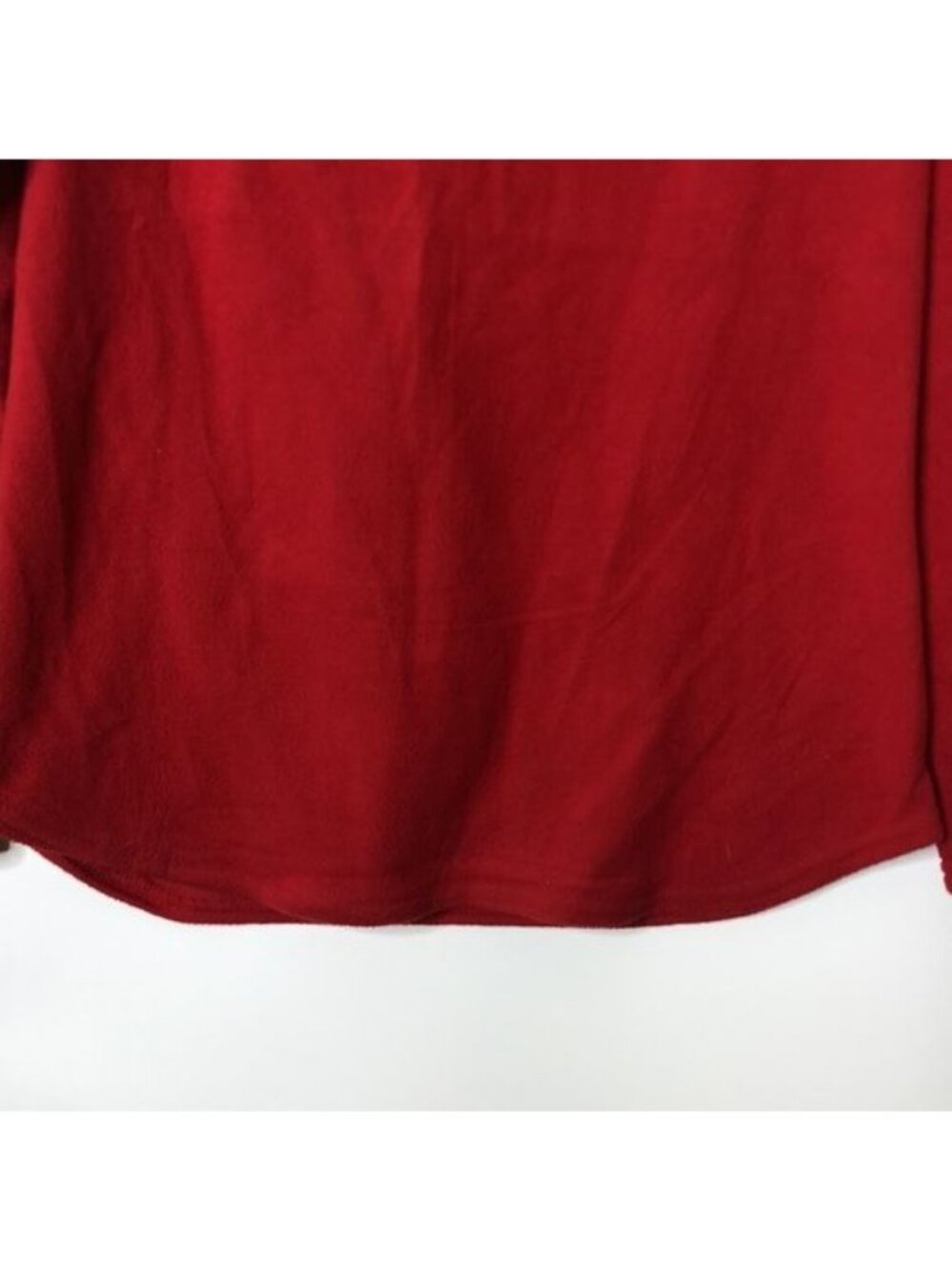 Disney Womens Red Mickey Mouse Fleece Long Sleeve Top L LARGE - Picture 7 of 9